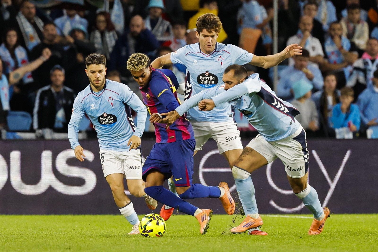 Las fotos del Celta-Barcelona
