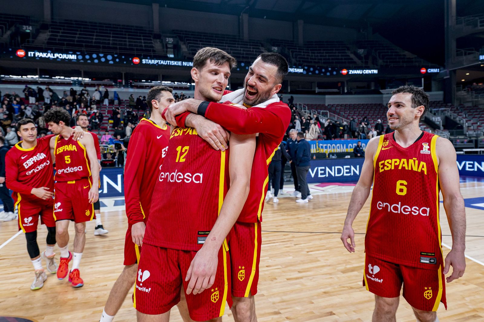 Las mejores fotos del Ucrania-España de baloncesto