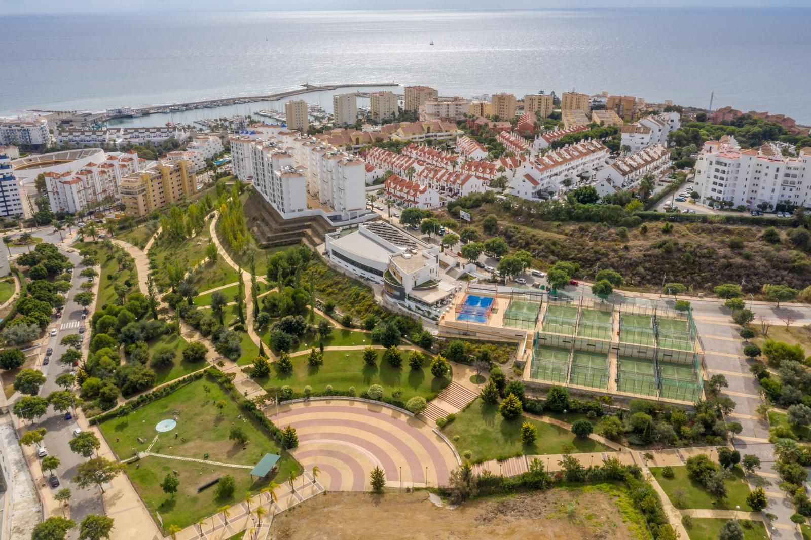 El Parque de los niños, en Estepona.