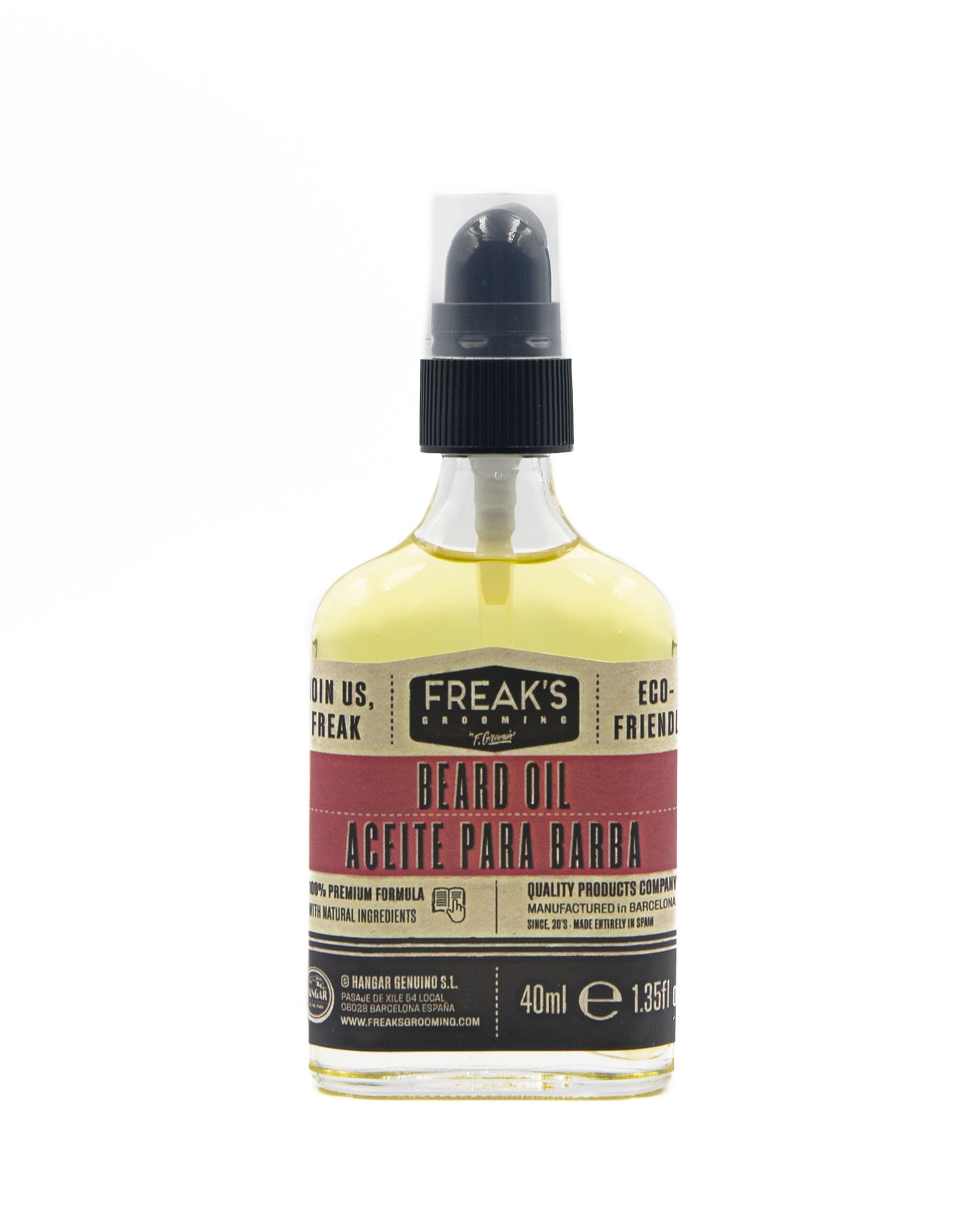 Aceite para barba de Freak´s Grooming.
