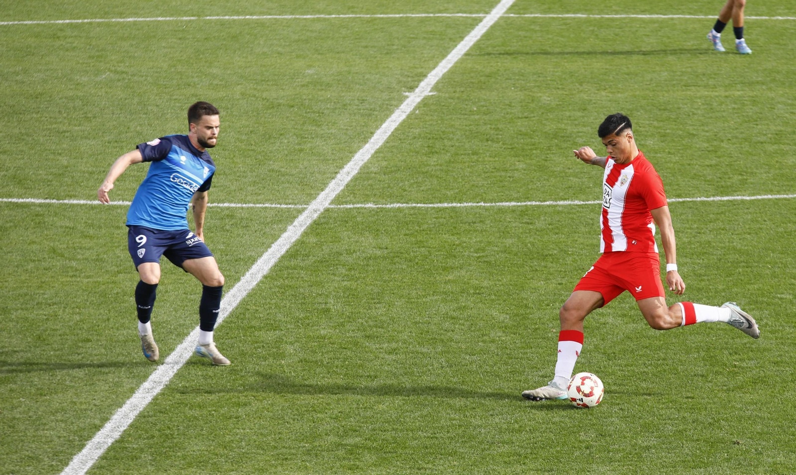 Imágenes del partido entre Almeria B contra Villanovense de segunda RFEF