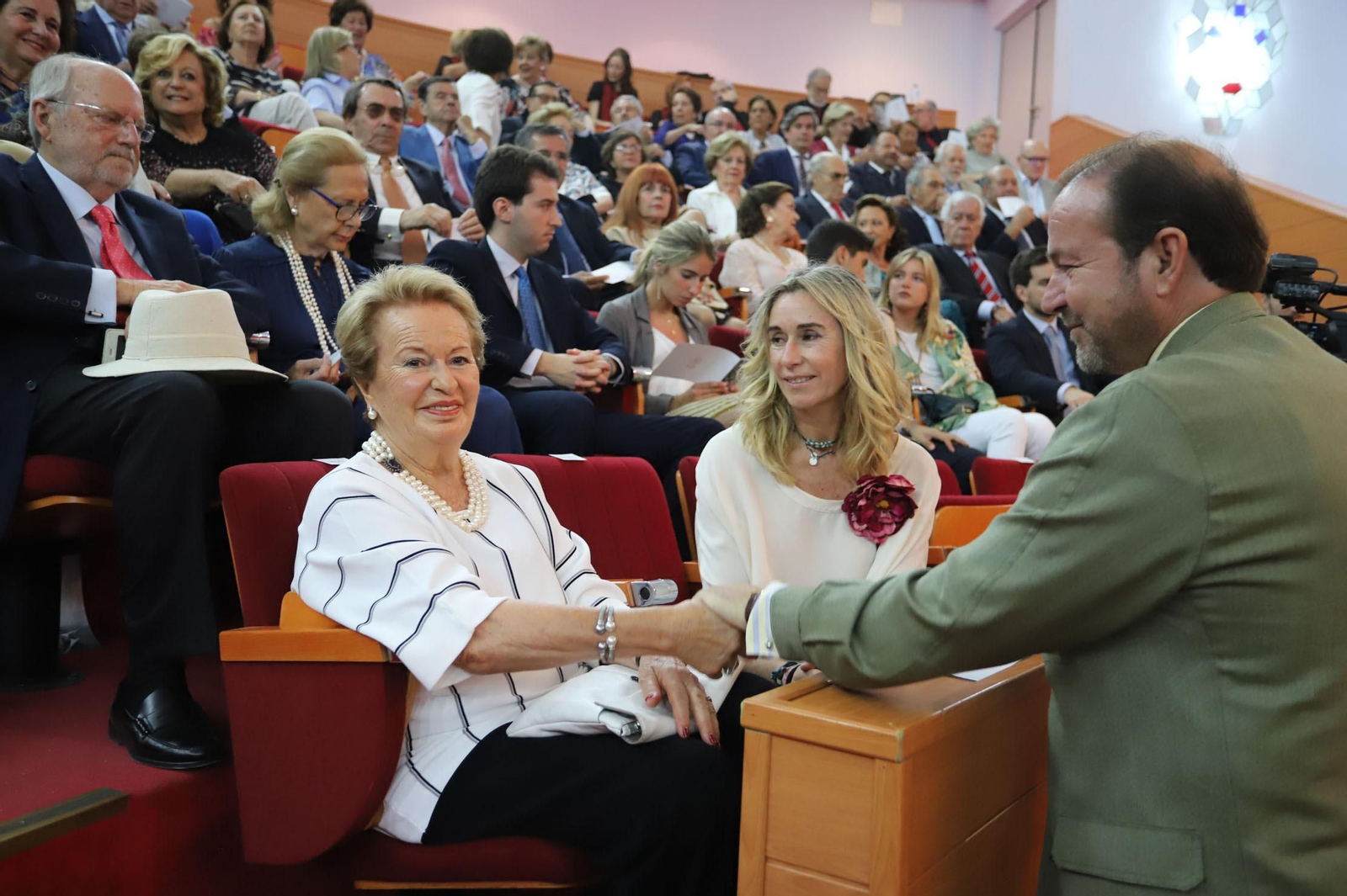 Imágenes de la investidura póstuma de García Palacios como doctor Honoris Causa