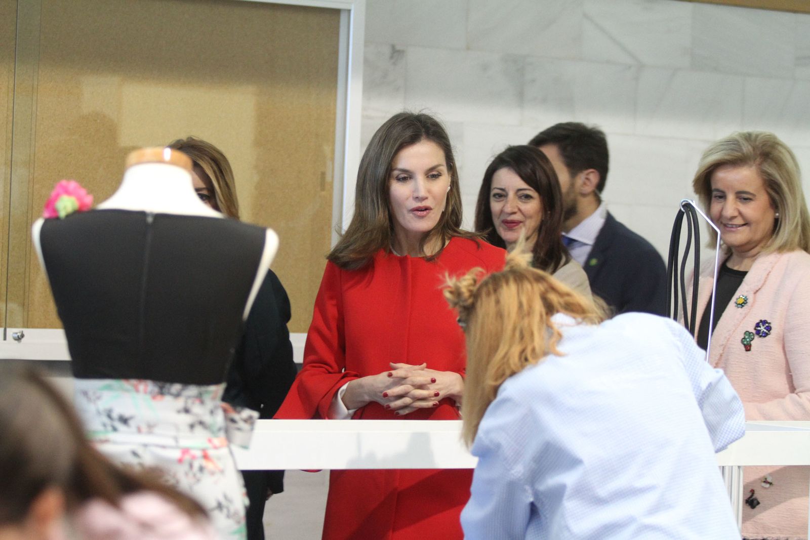 Imágenes de la visita de la reina Letizia a Huelva