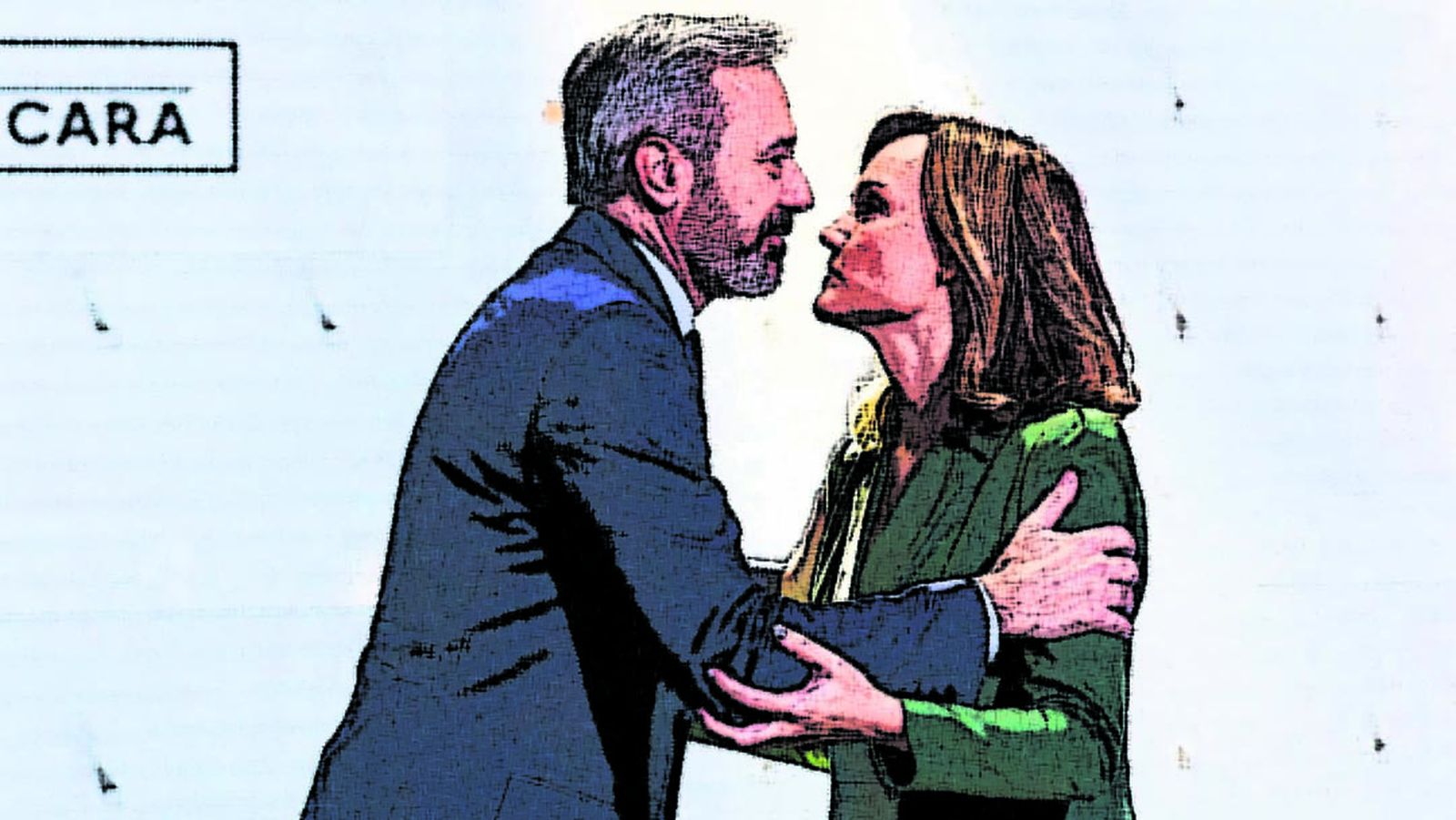 El popular Jorge Azcón y la socialista Pilar Alegria.