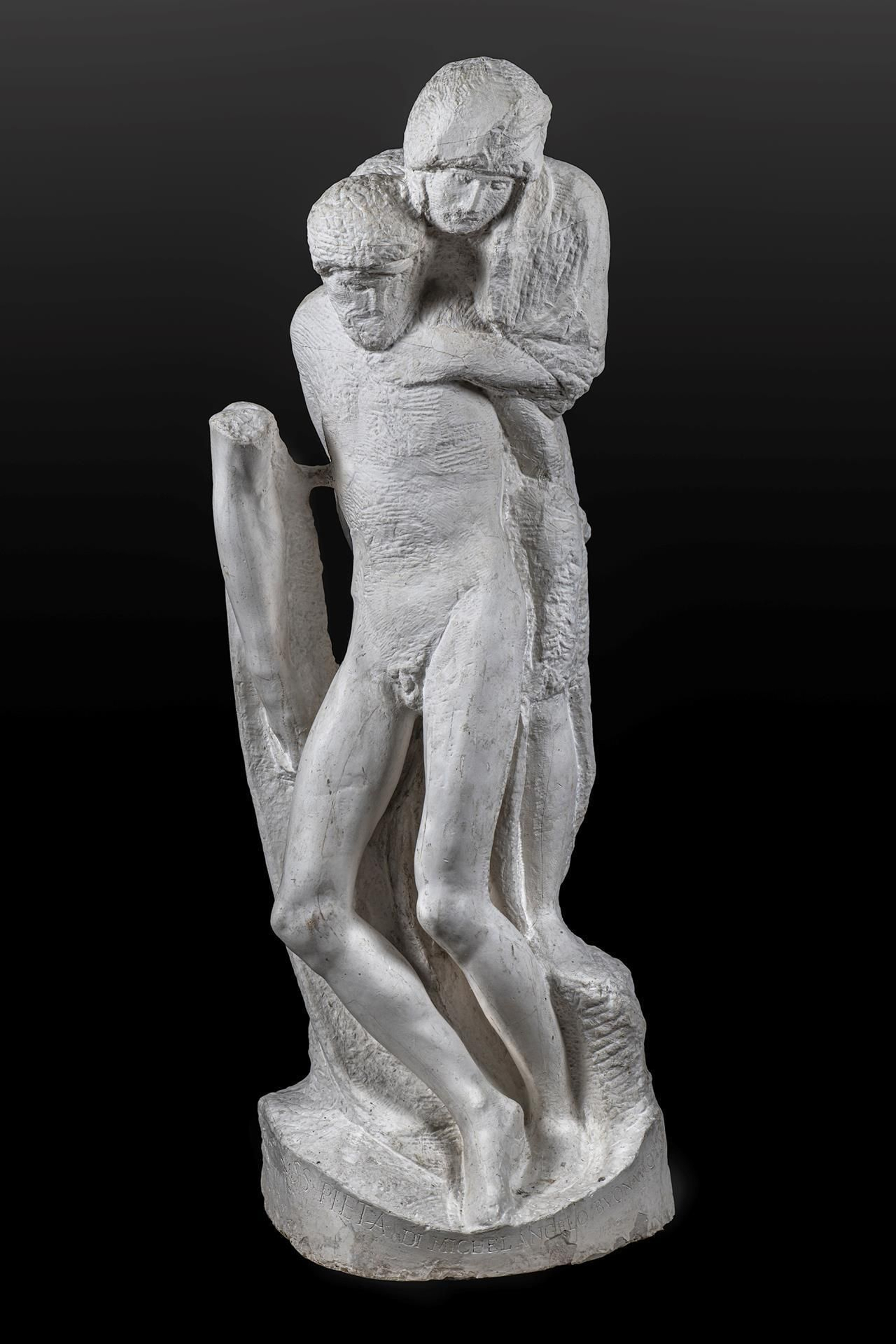 Imagen facilitada del molde de la Piedad Rondanini