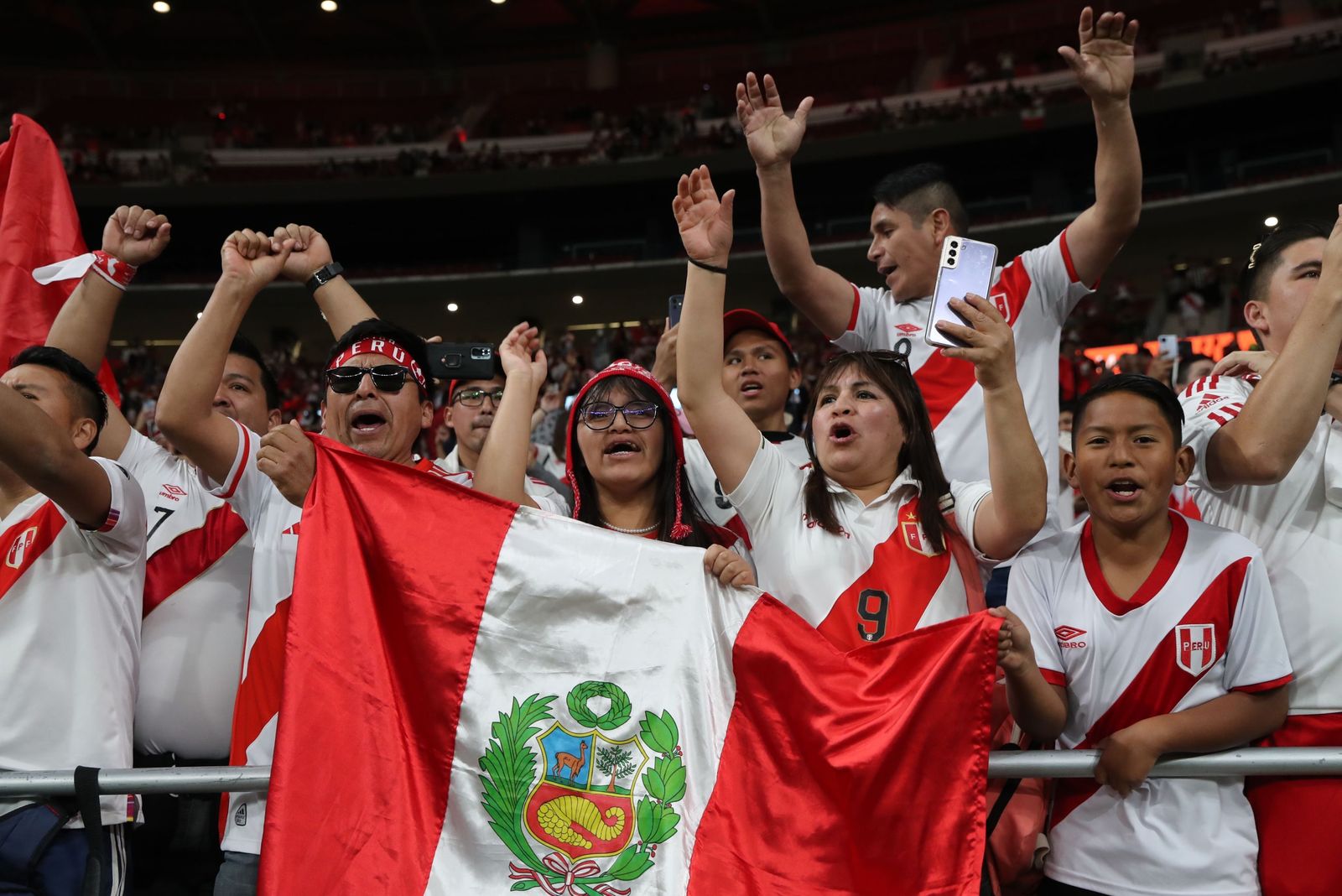 Las fotos del Marruecos - Perú en Madrid