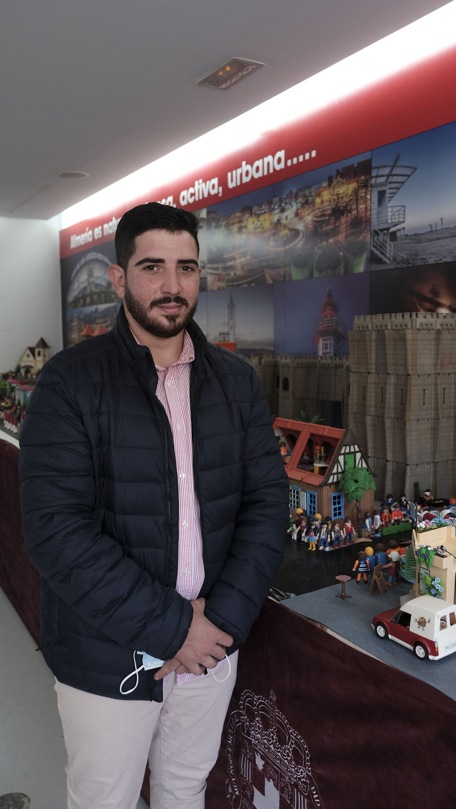 Inauguración de la exposición de playmobil de semana santa de Almería
