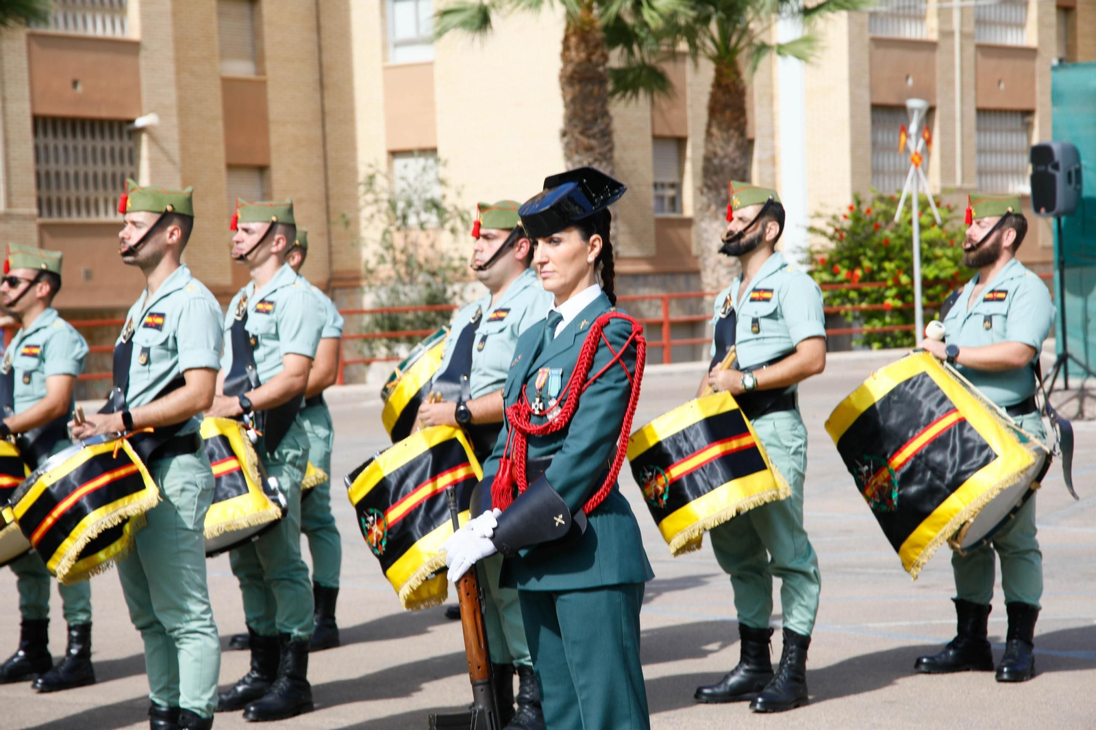Los actos de la Guardia Civil en honor a la Virgen del Pilar, en imágenes