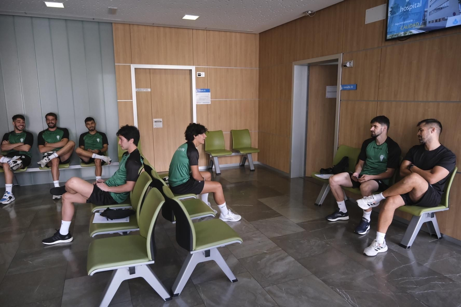 Los reconocimientos médicos del Córdoba Futsal, en imágenes