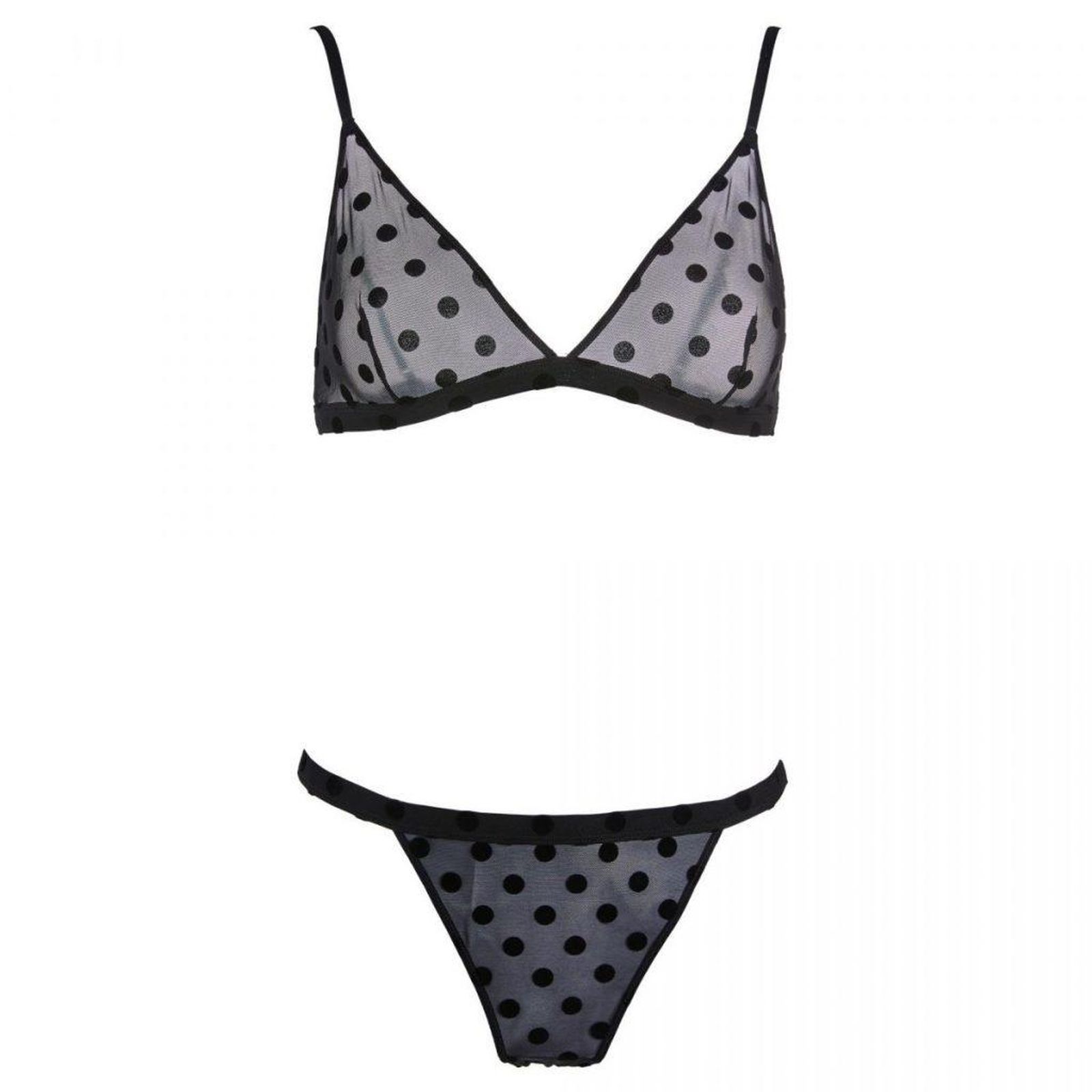 Lencería de lunares de Primark.