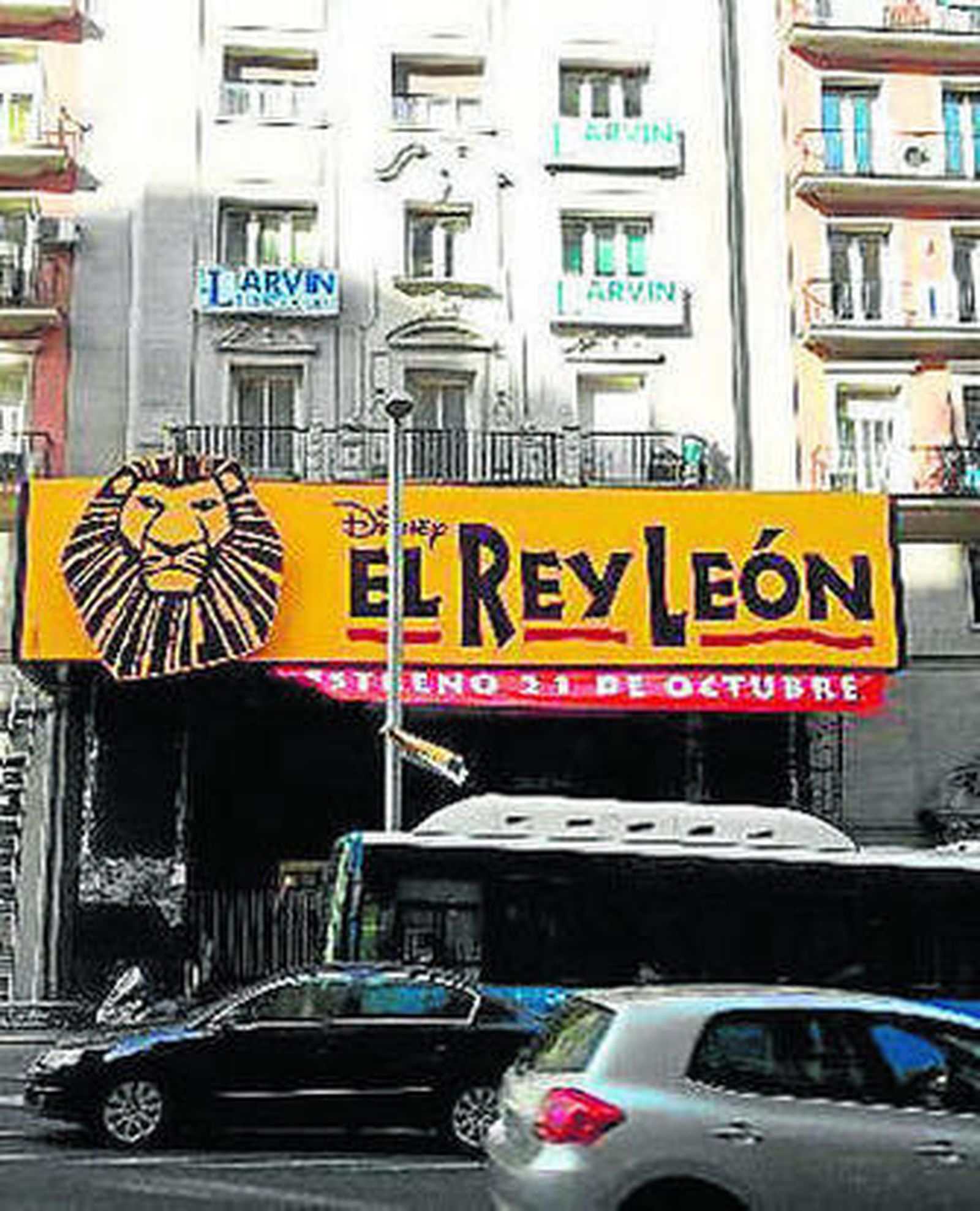 Fachada del Teatro Lope de Vega.