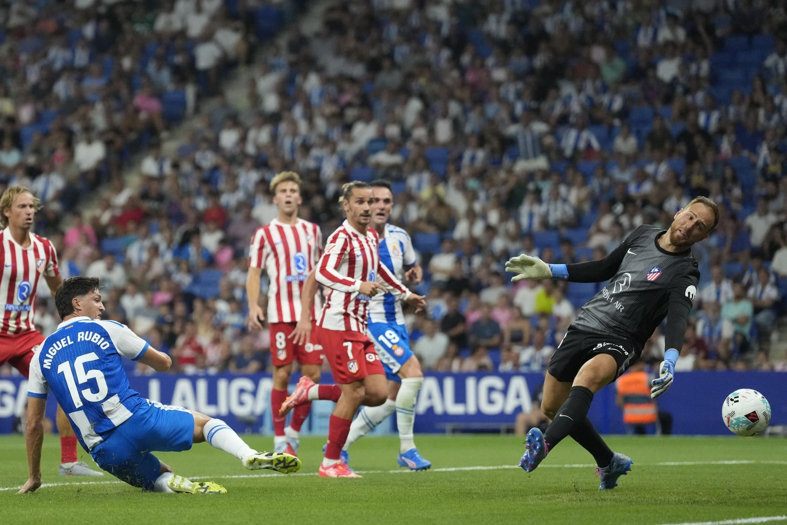 Las fotos del Espanyol - Atlético de Madrid