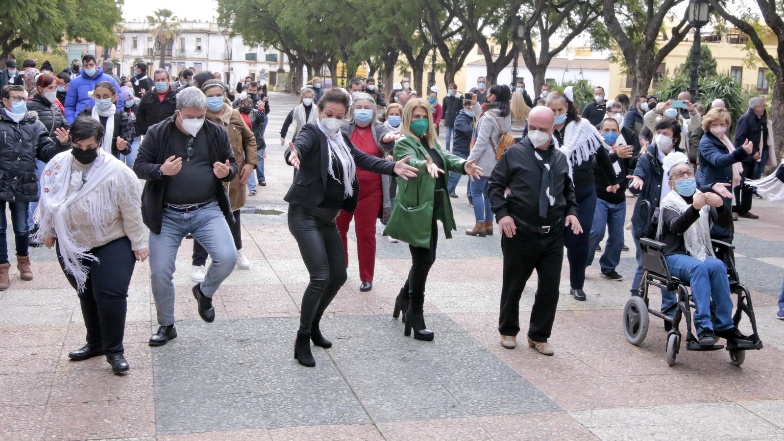Las mejores imágenes del Flashmob flamenco de Afanas