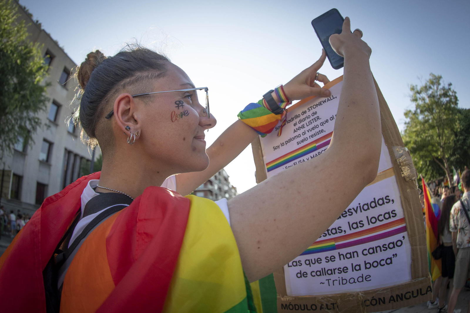 Manifestación del Orgullo en Granada, en imágenes