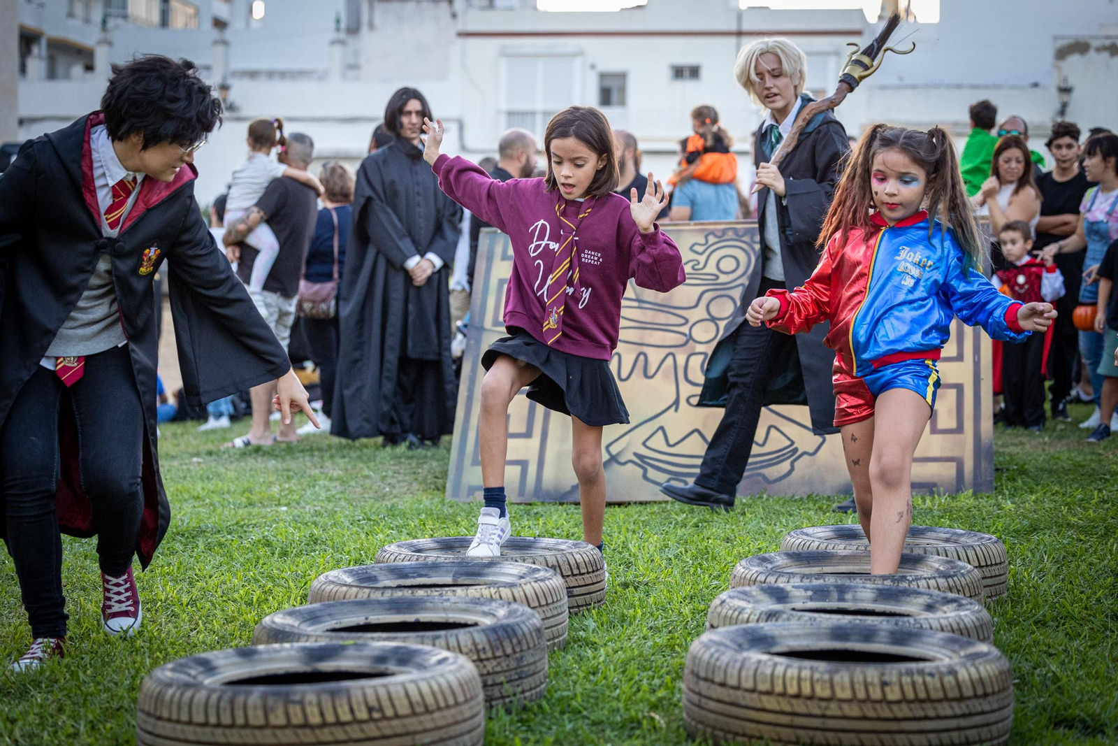Las imágenes de la Noche de las Calabazas de Halloween en San Fernando