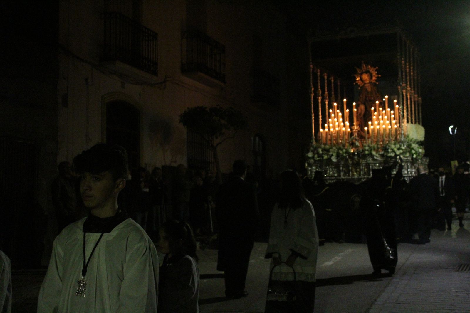 La procesión del Santo Entierro en Vera, en imágenes