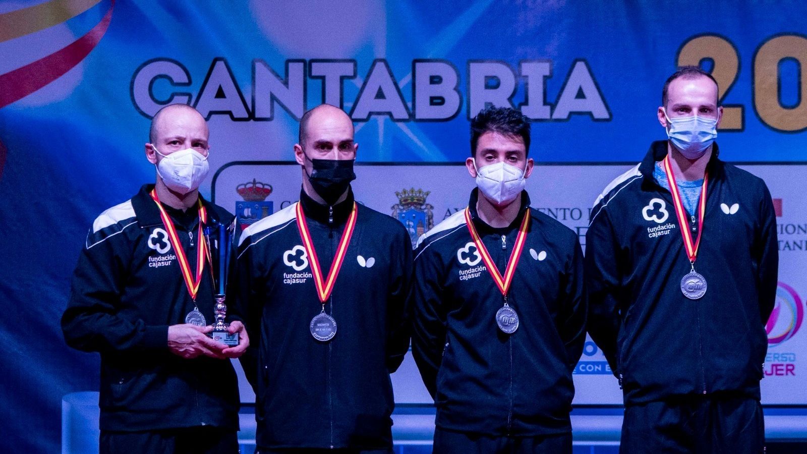 Integrantes del Real Club Priego de Tenis de Mesa.