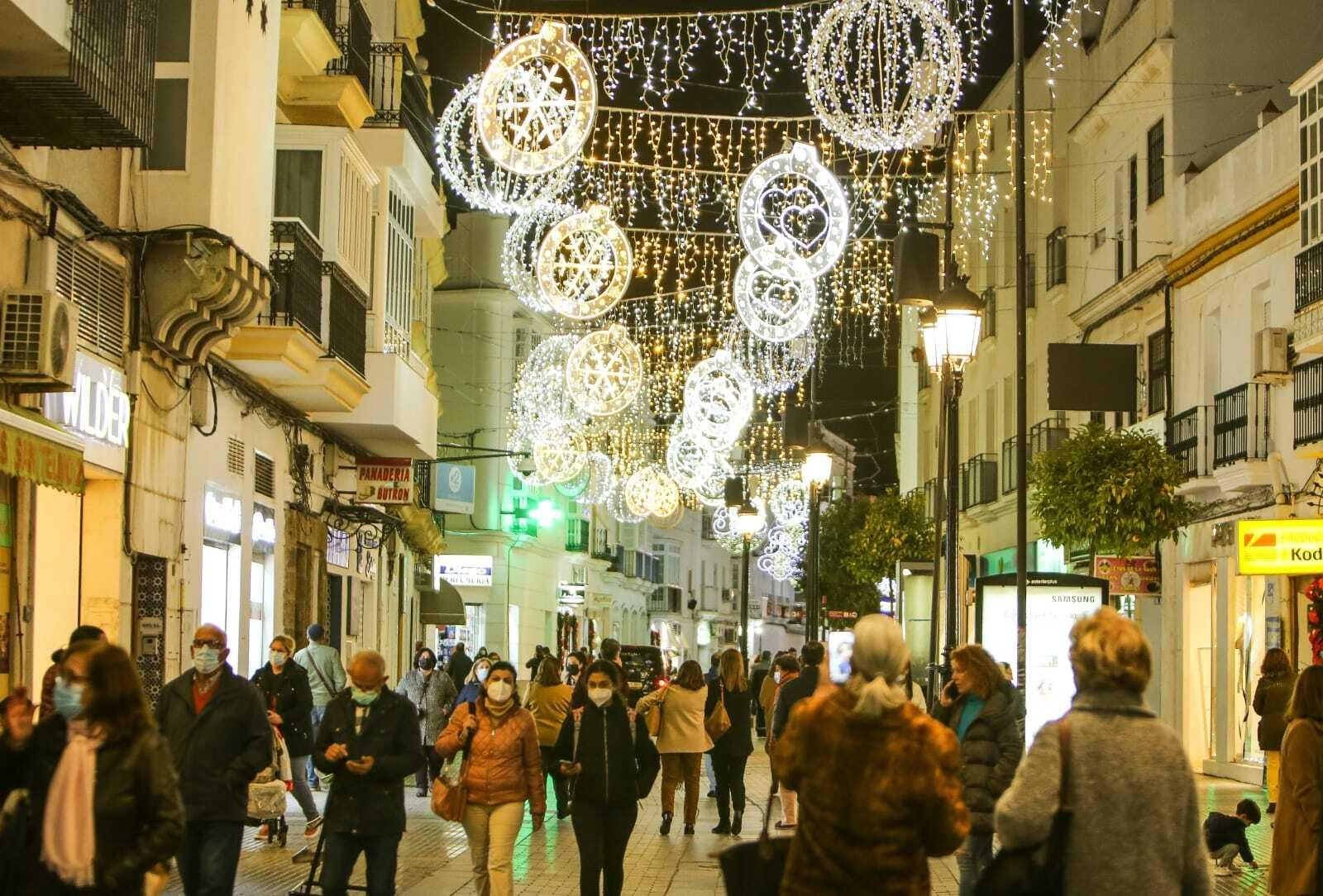 Alumbrado extraordinario de las fiestas en Chiclana