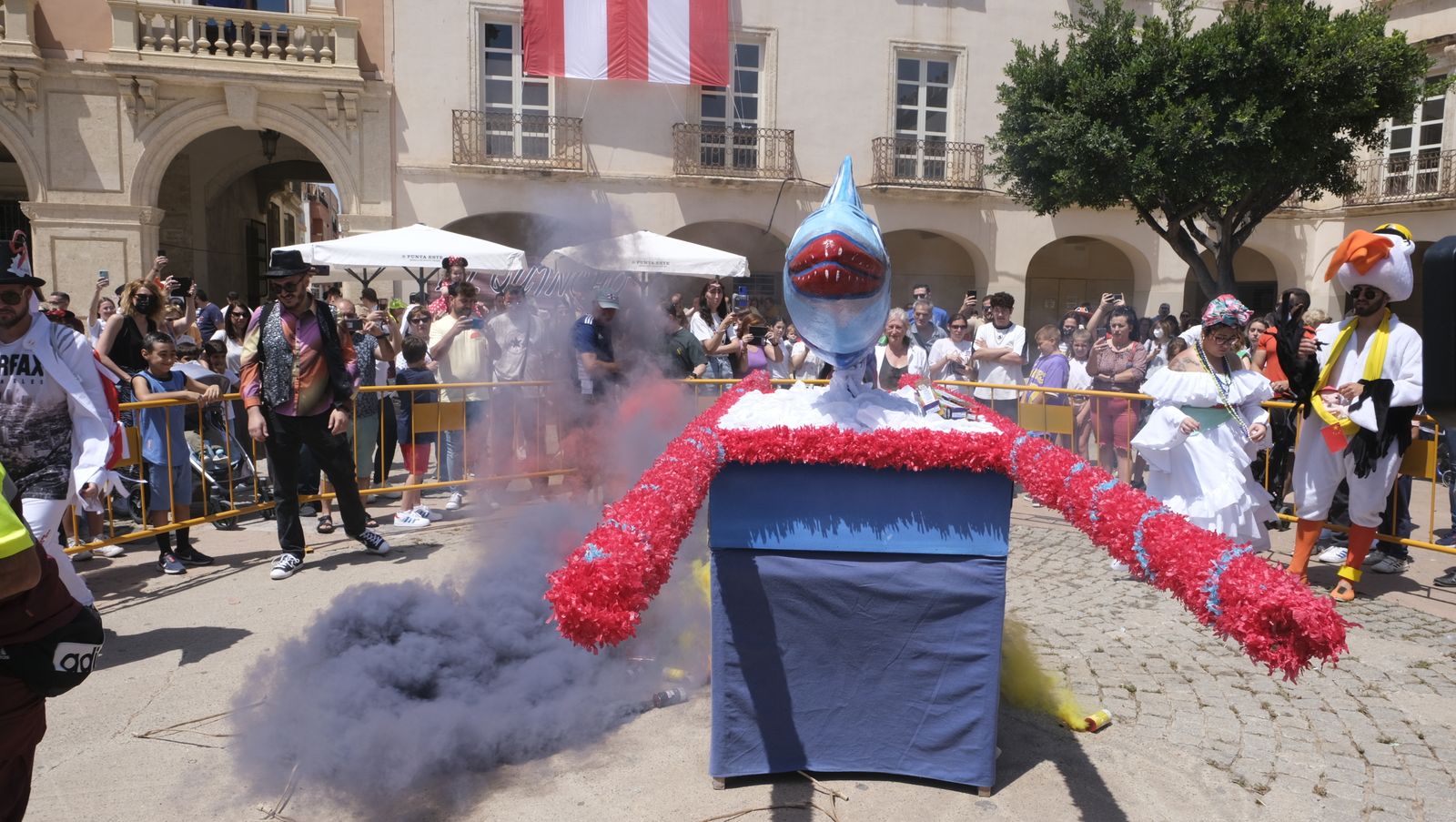 Imágenes del Entierro de la Sardina. Carnaval de Almería.