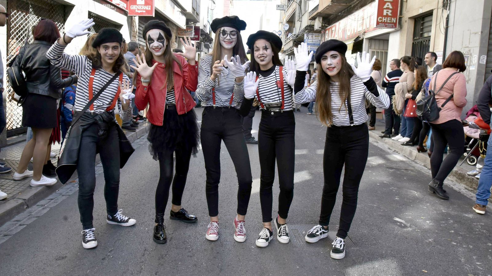 Cabalgata de Carnaval en La Línea en imágenes