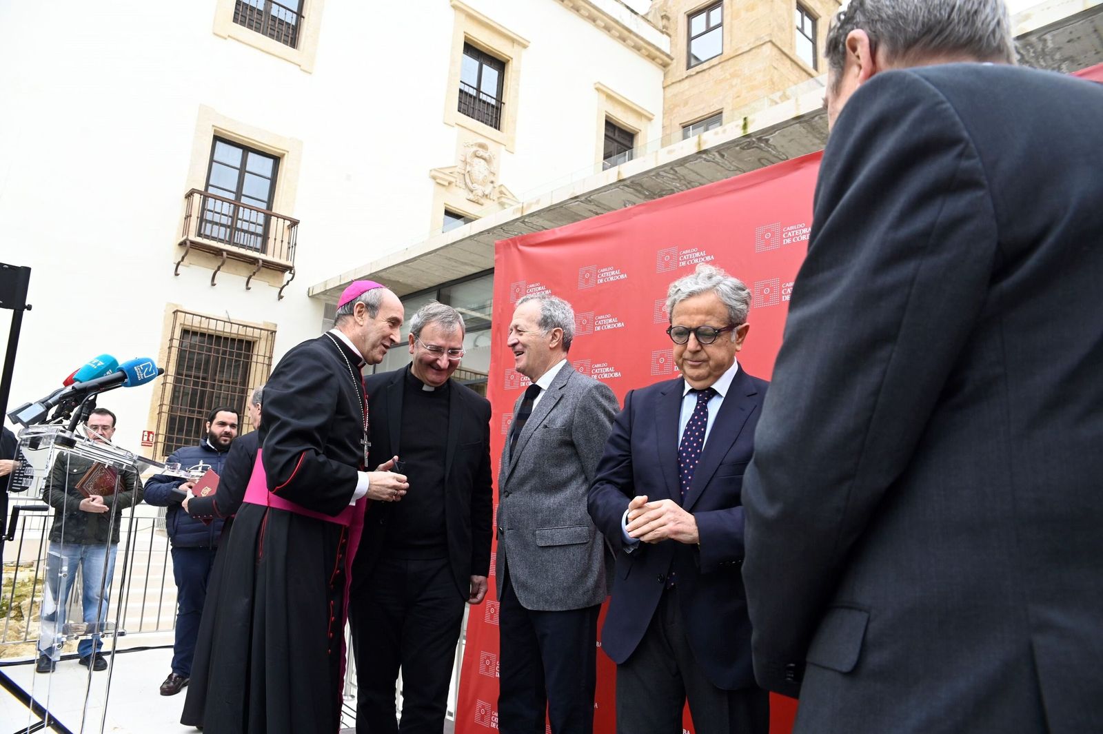 La inauguración del centro de recepción de la Mezquita-Catedral de Córdoba, en imágenes