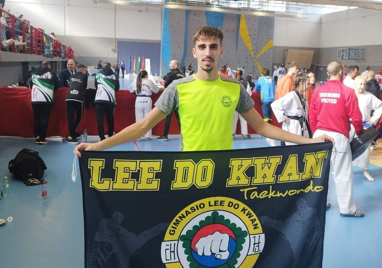 José Antonio Aguilar, del Lee Do Kwan.