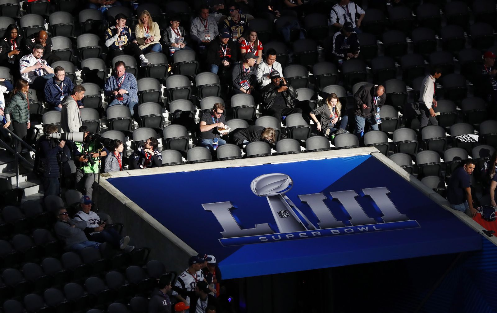 Las imágenes de la final de la Super Bowl