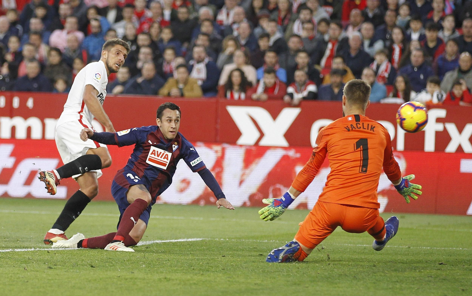 Las imágenes del Sevilla-Eibar