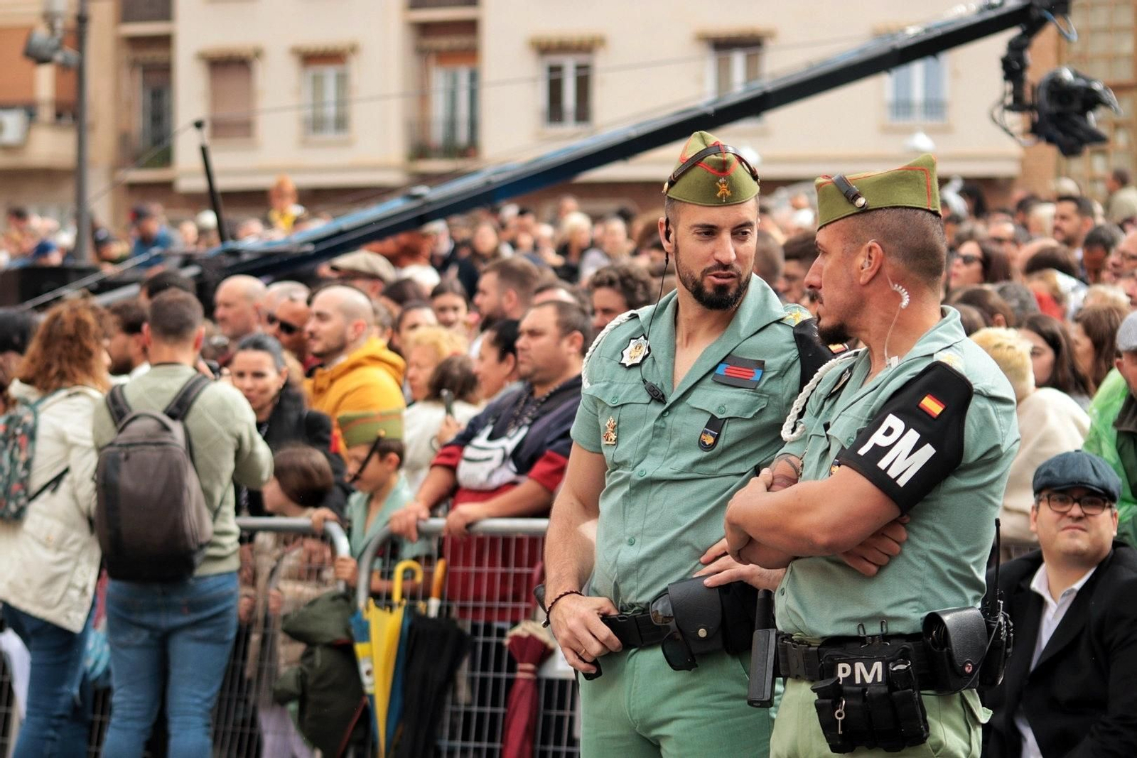 Las fotos de la Legión en el traslado del Cristo de Mena en Málaga este Jueves Santo Las fotos de la Legión en el traslado del Cristo de Mena en Málaga este Jueves Santo