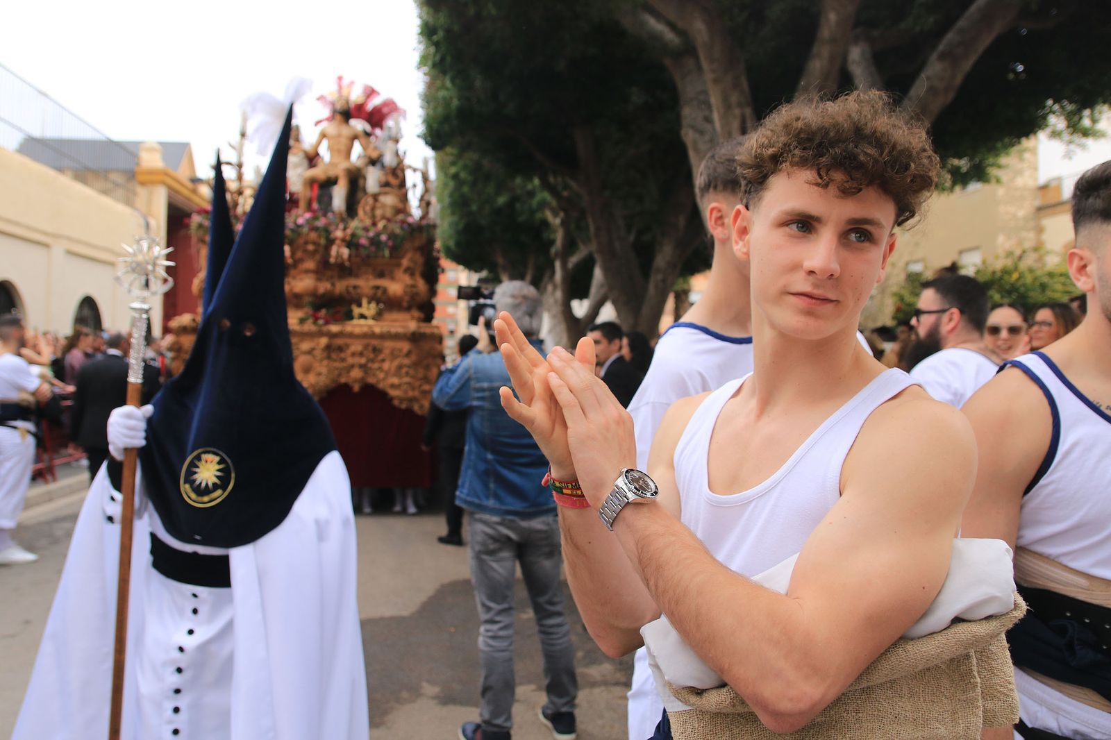 La procesión de La Estrella, en imágenes. Semana Santa de Almería 2023