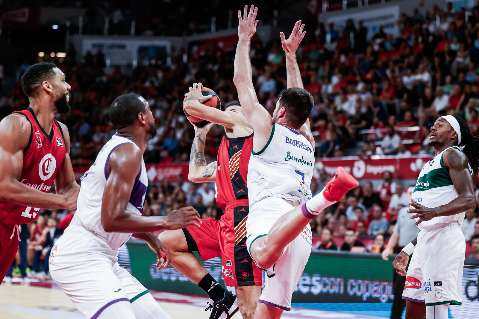 El Casademont Zaragoza-Unicaja, en fotos