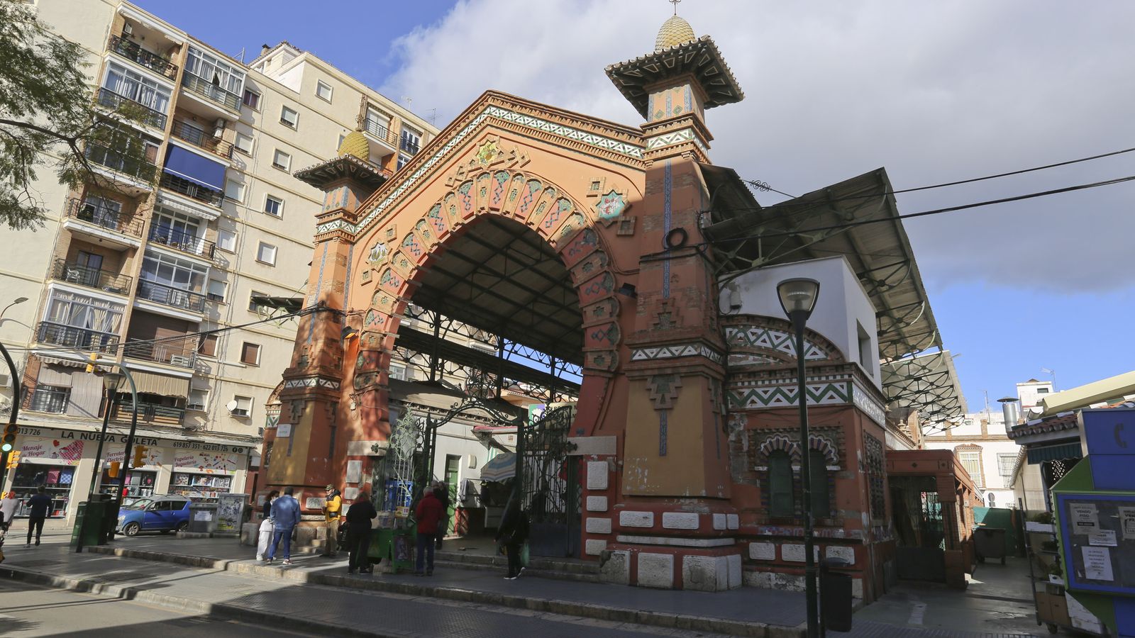 El Mercado de Salamanca, emblema arquitectónico del barrio.