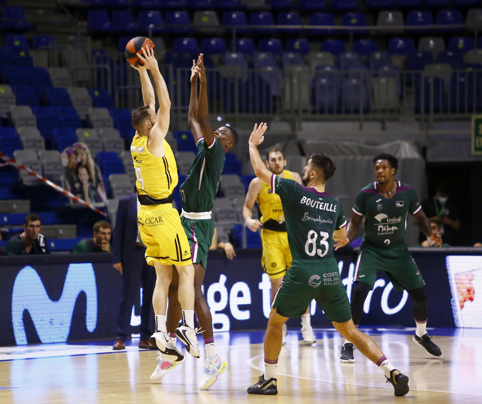Las fotos del Unicaja-Iberostar Tenerife