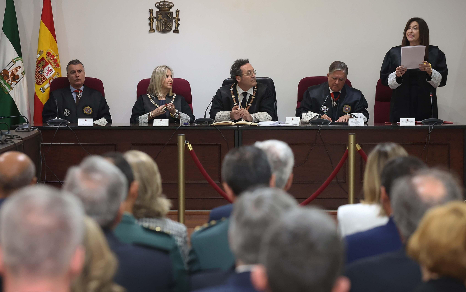 La toma de posesión de Aurora Andrés como nueva Fiscal Jefe del Área de Algeciras, en imágenes