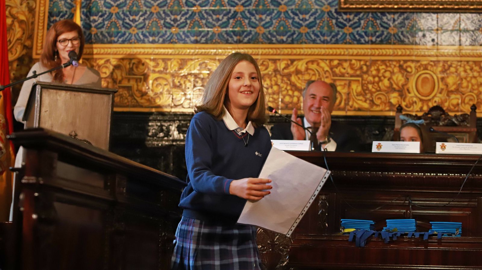 Pleno infantil en el Ayuntamiento de Algeciras