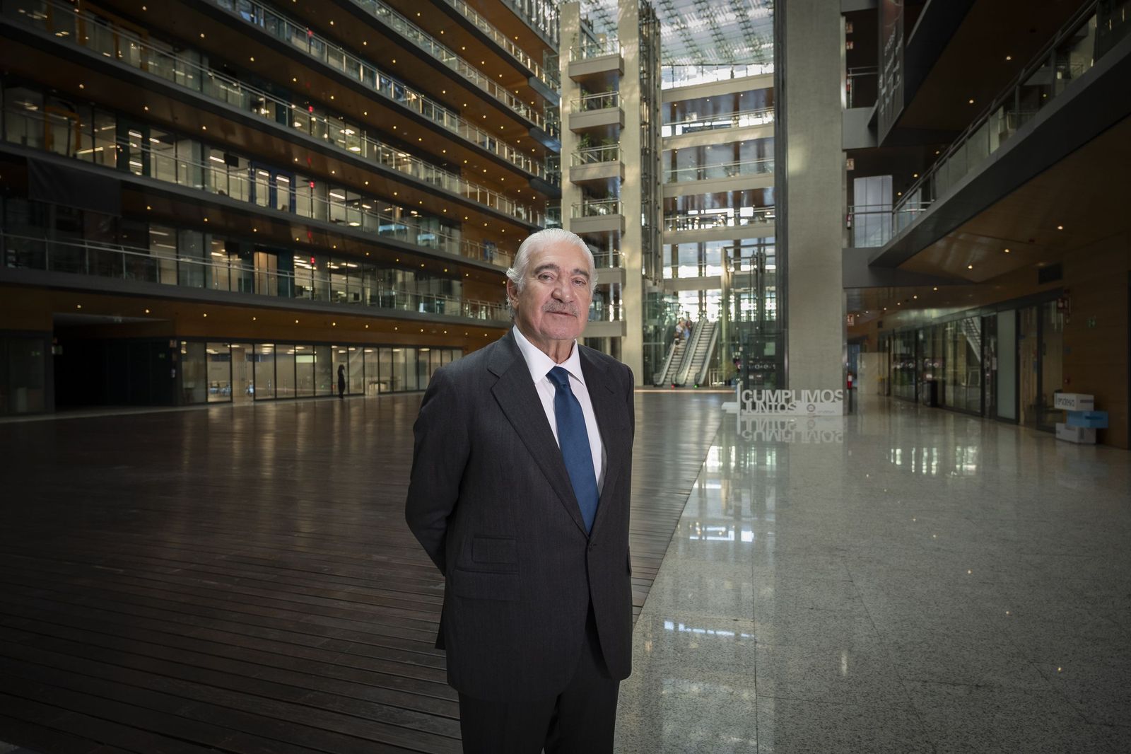 José Bogas, consejero delegado de Endesa, en la sede de la compañía en Madrid.