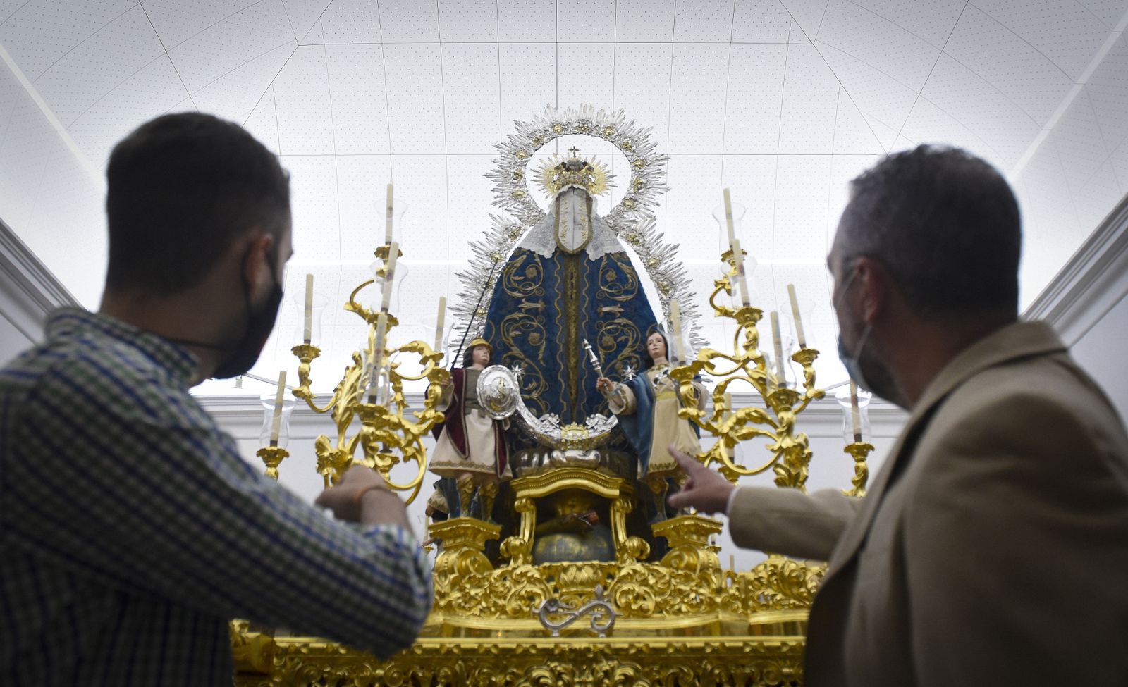 La inauguración de la exposición Glorias, en imágenes