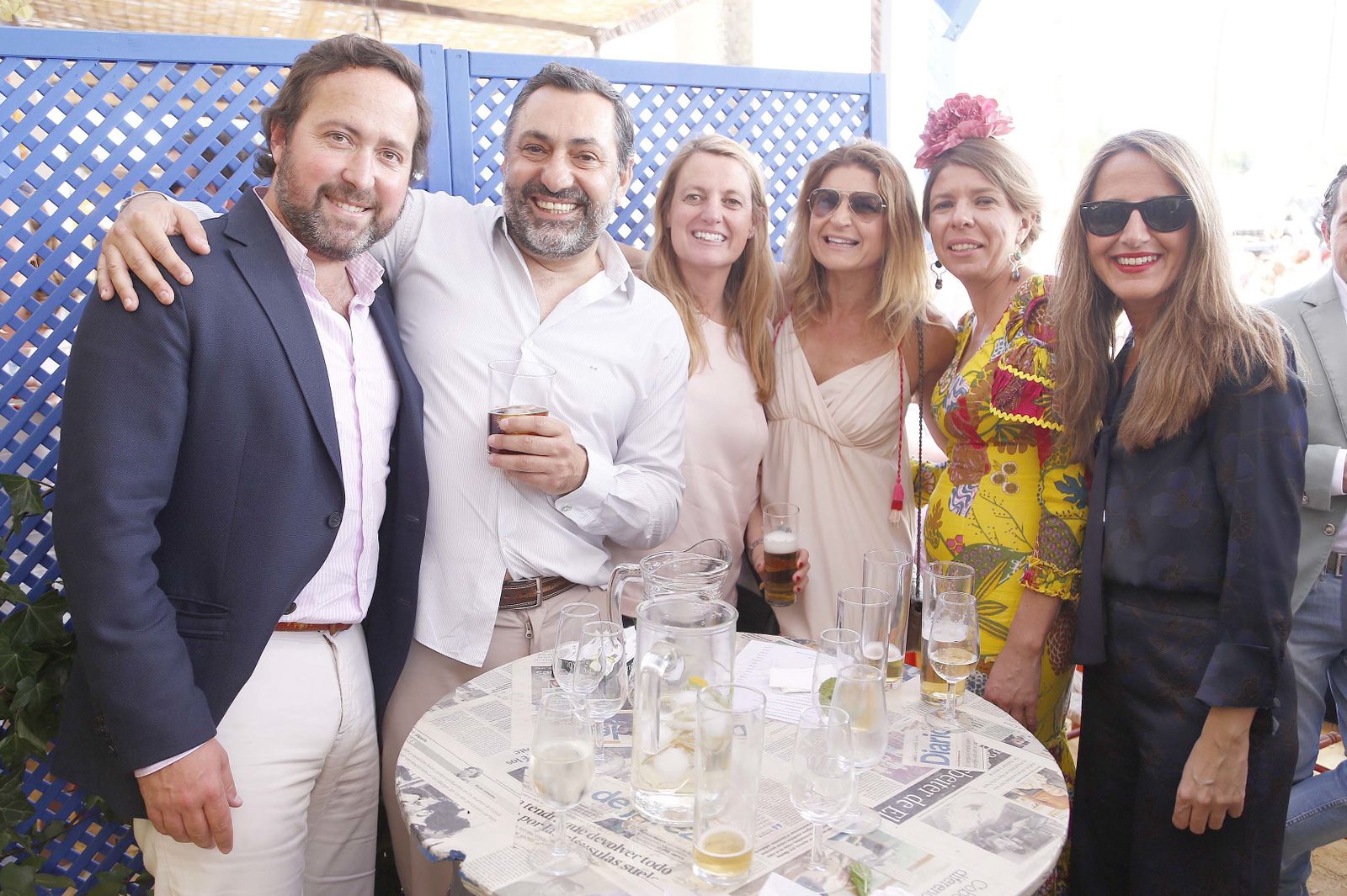 Luis Mora, Ángela Benavente, Ana Belén Panés, Mª del Mar Díez, Luisa Mendizábal y Diego Joly