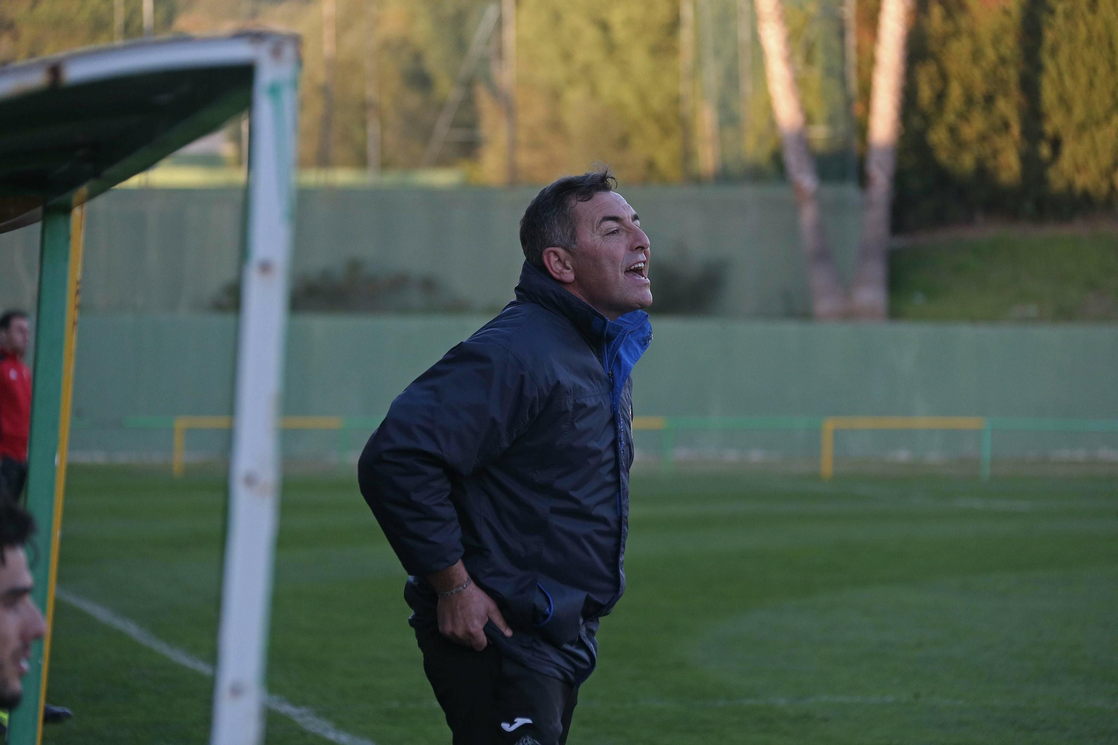 Loren, en un encuentro en el San Rafael.