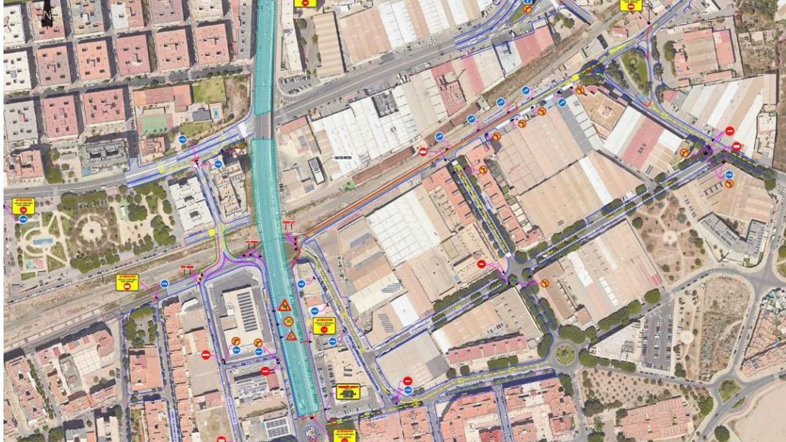 Las conexiones a partir del 28 junio, cuando se proceda a cortar la avenida de Montserrat Las conexiones a partir del 28 junio, cuando se proceda a cortar la avenida de Montserrat