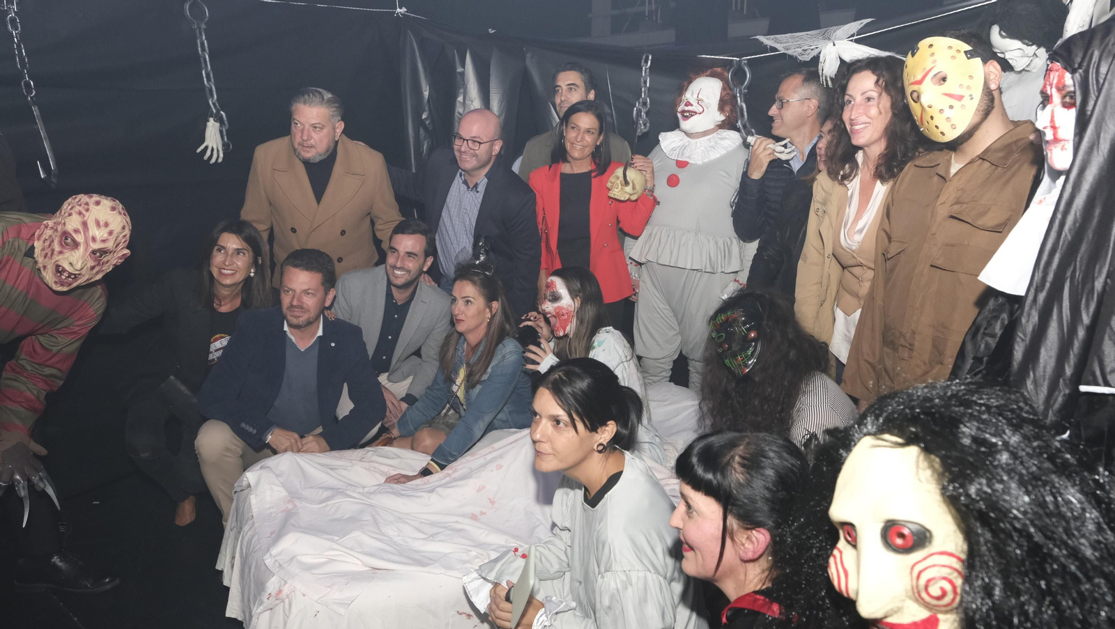 Imágenes de la Noche en Negro de Almería