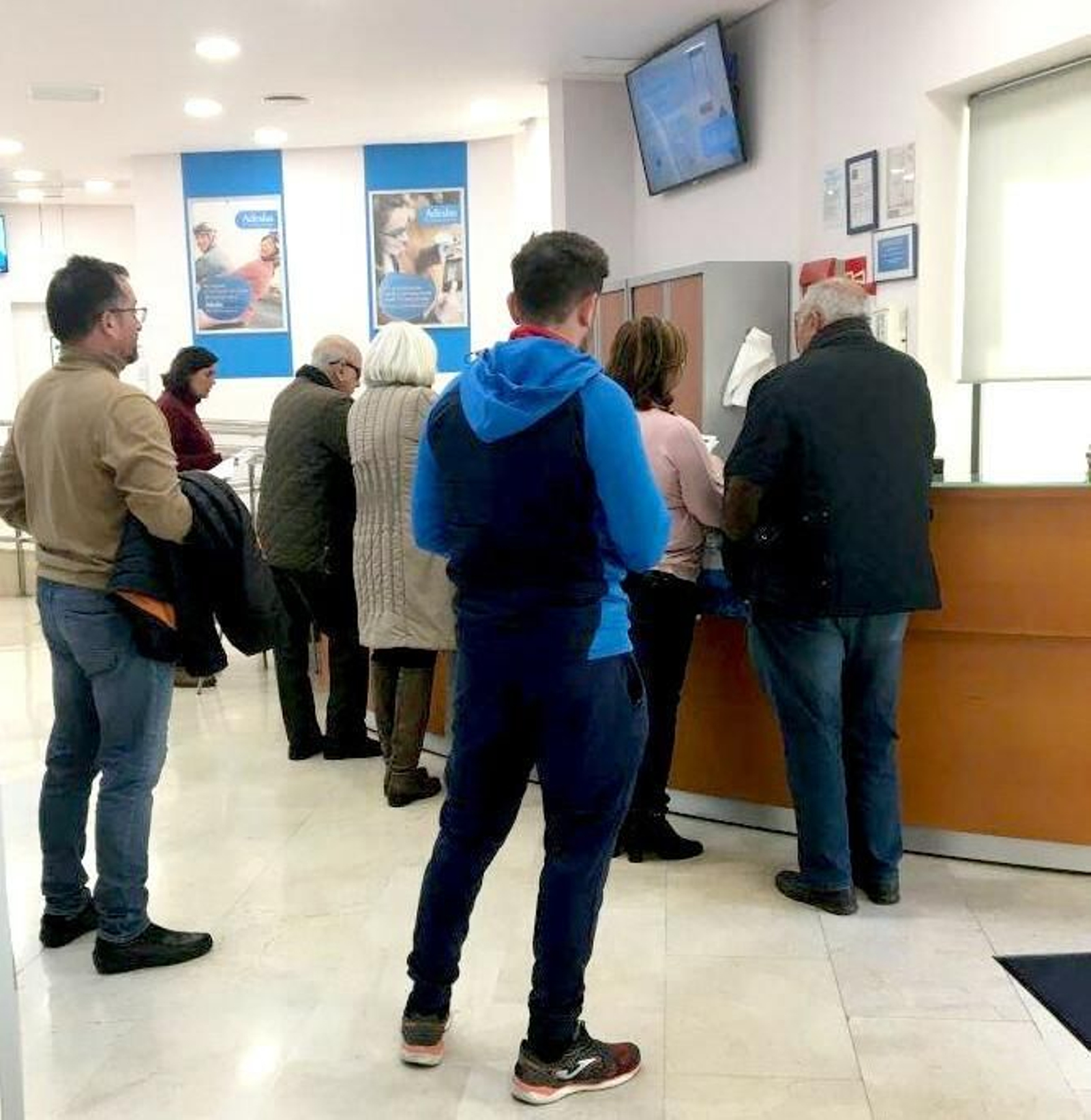 Recepción de Adeslas Salud Córdoba.