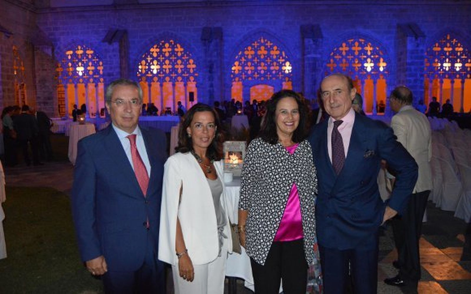 Javier de Torre, Rocío Ortega, Nhean Hayness y el presidente del Consejo Regulador, Beltrán Domecq Williams.  Foto: Ignacio Casas de Ciria