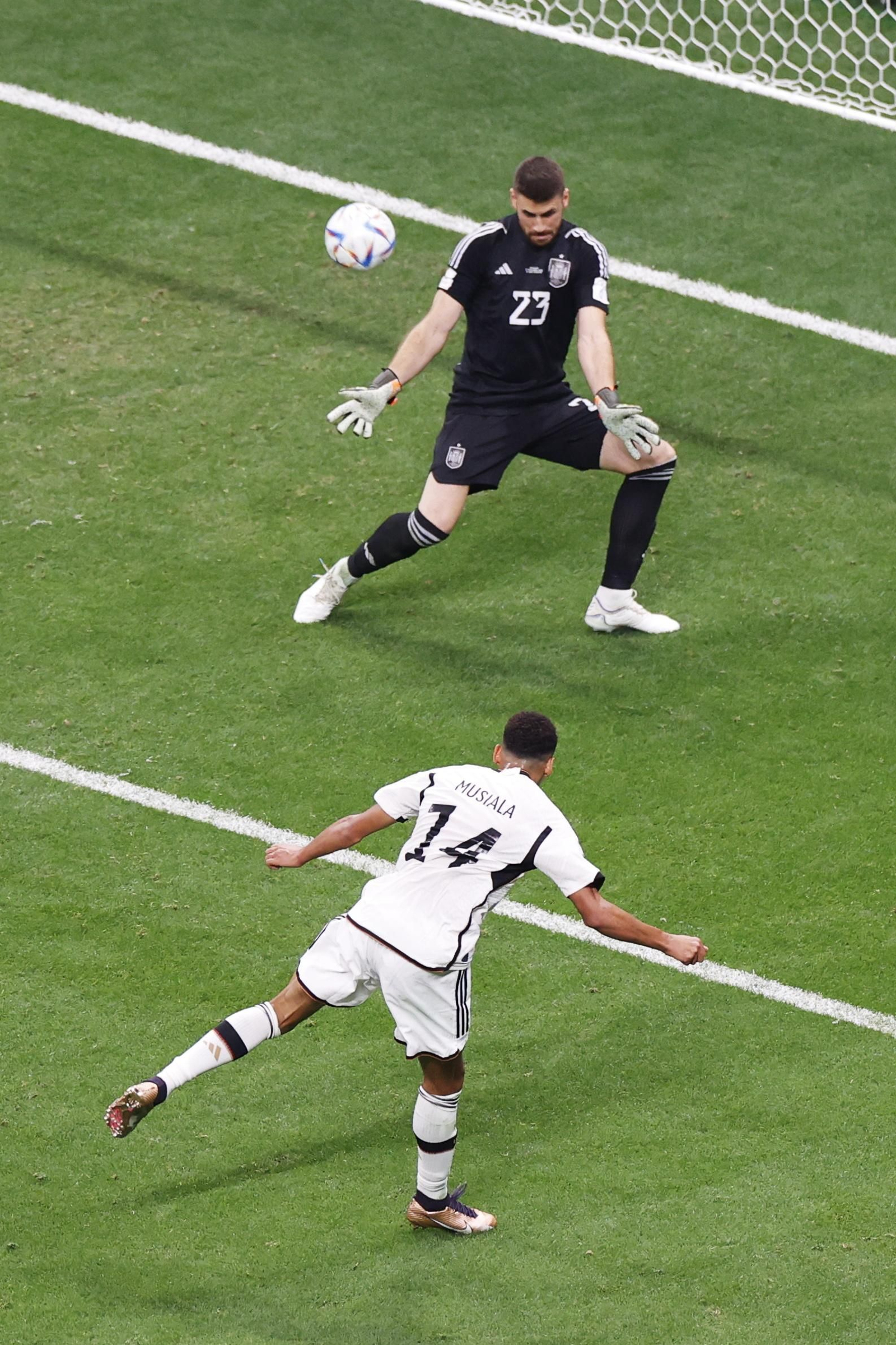 Las fotos del España-Alemania del Mundial de Qatar