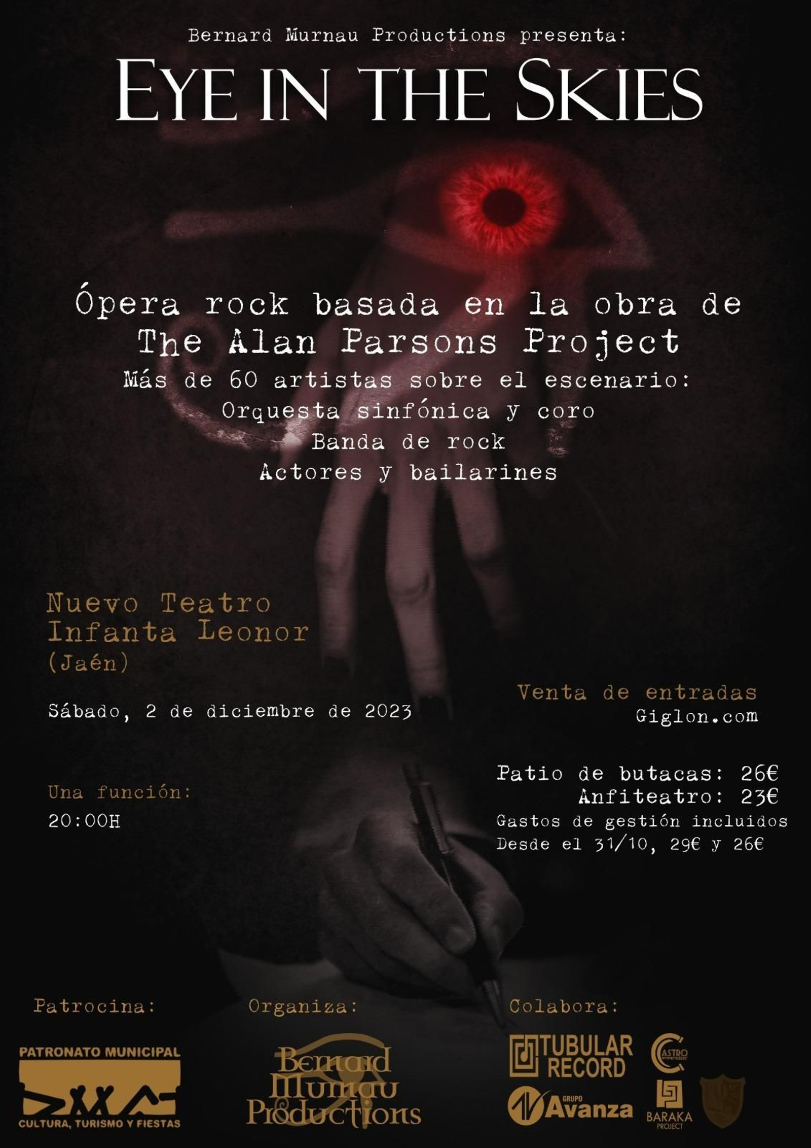 Cartel de 'Eye in the Skies'.