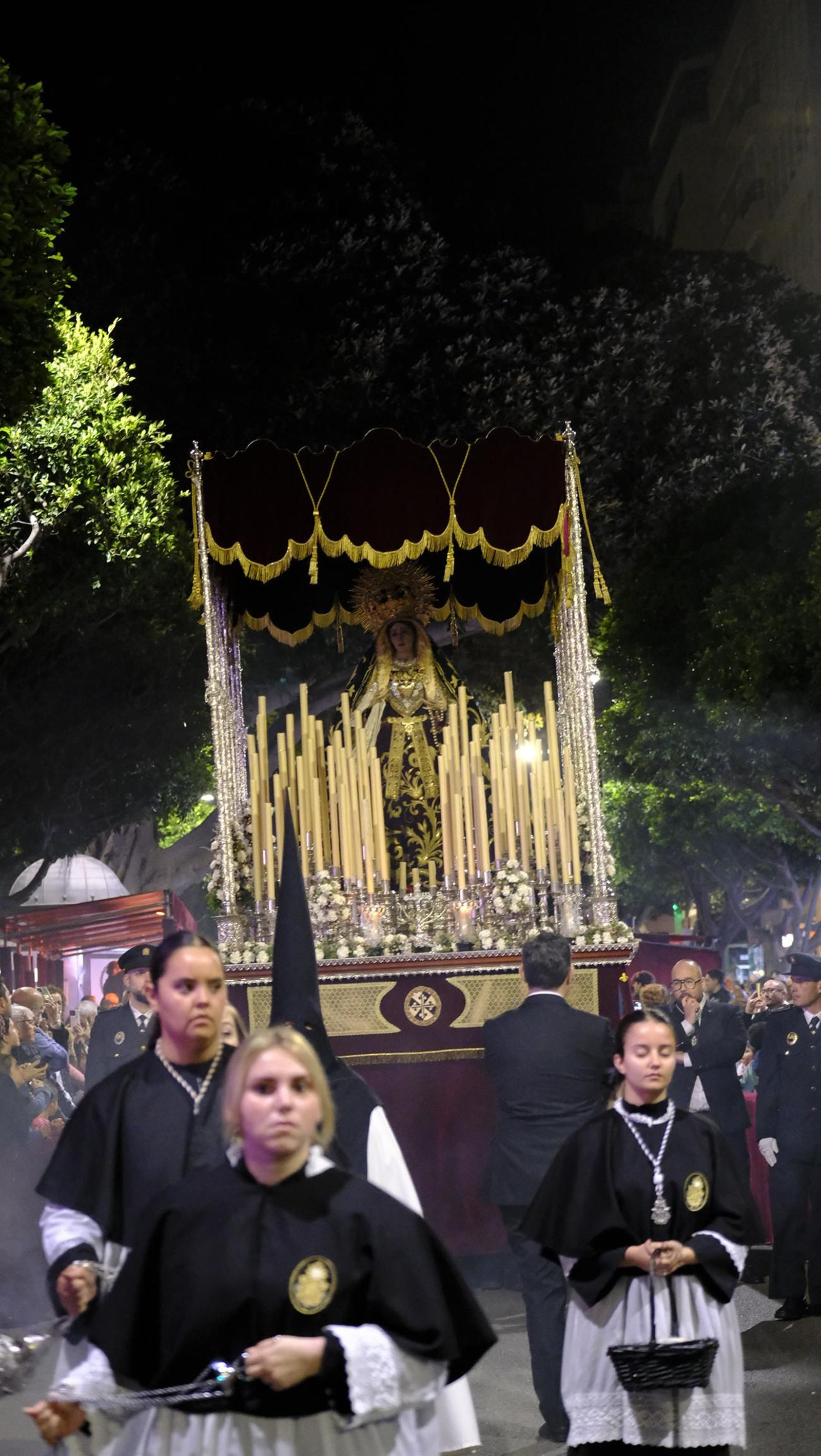 Procesión de Rosario del Mar, en imágenes