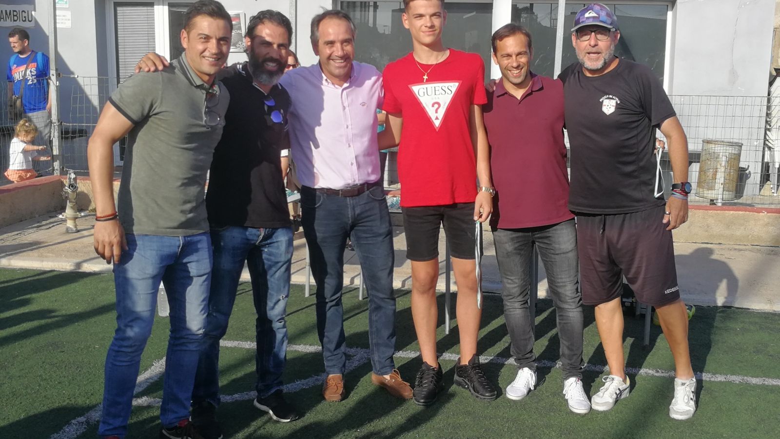 Francisco, Ortiz, Segura, Iribarne, Fran Fernández y Miranda.