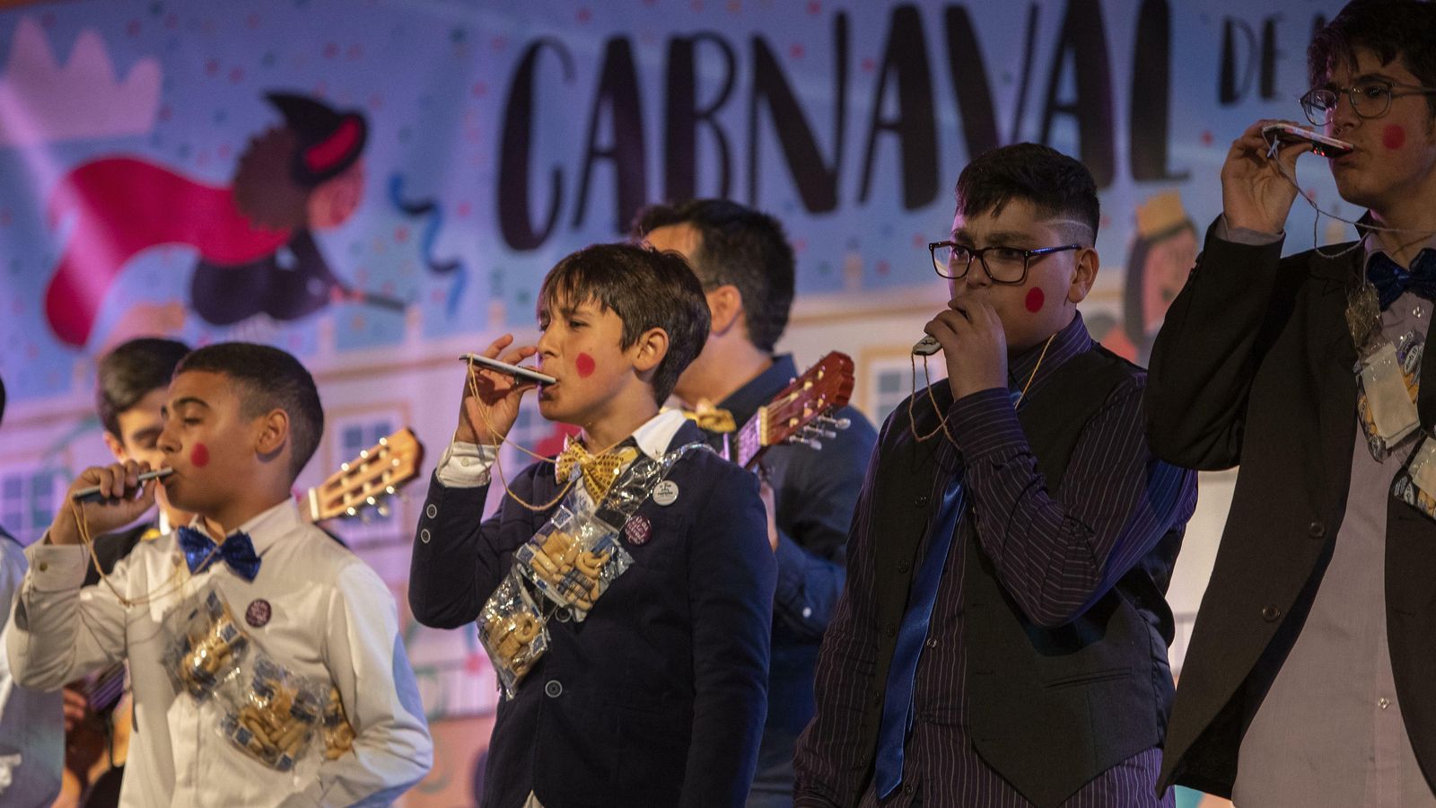 'La que estáis formando, chiquillo', durante su actuación en el pregón de Rivero.