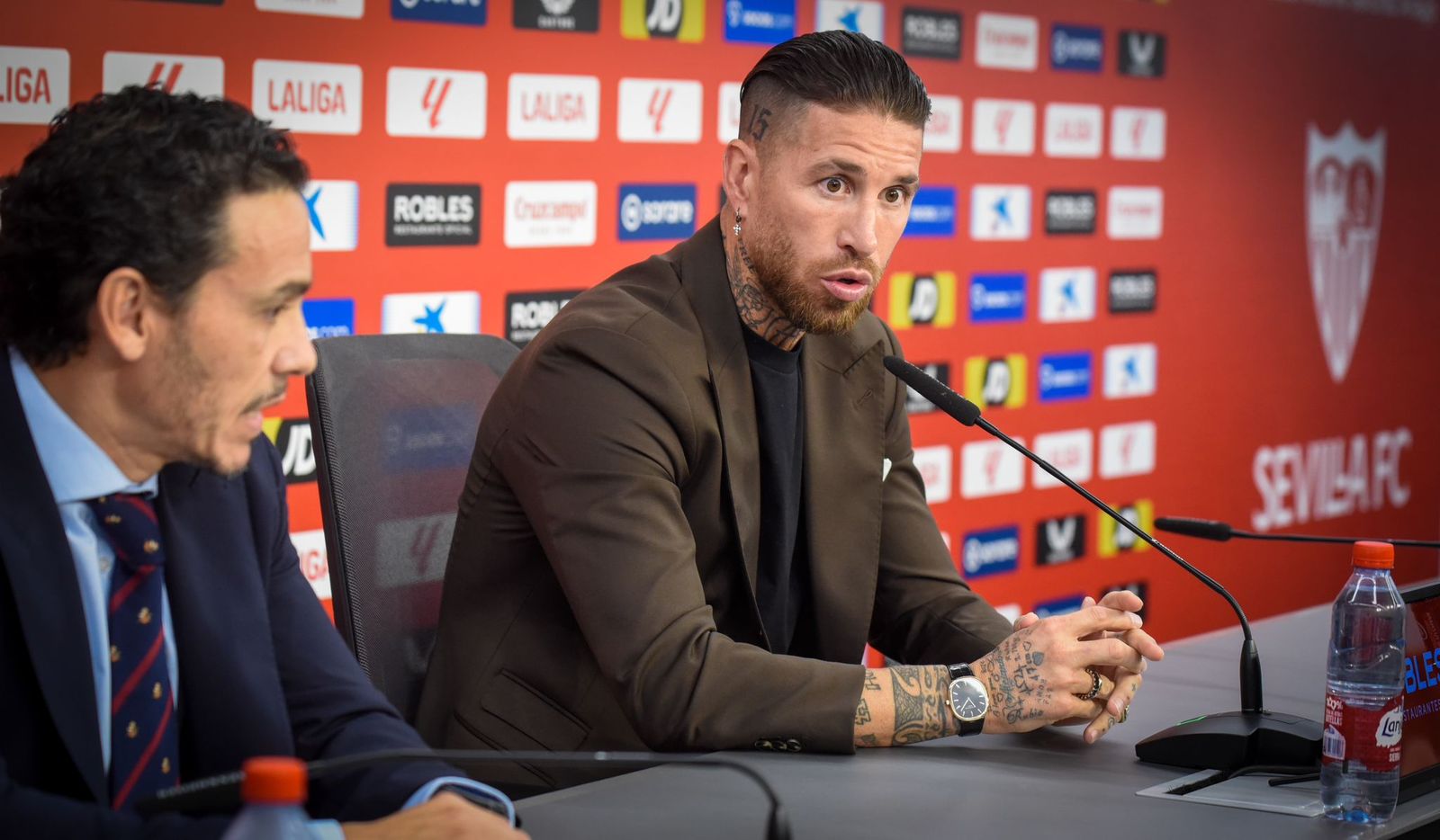 Las imágenes de la despedida de Sergio Ramos del Sevilla