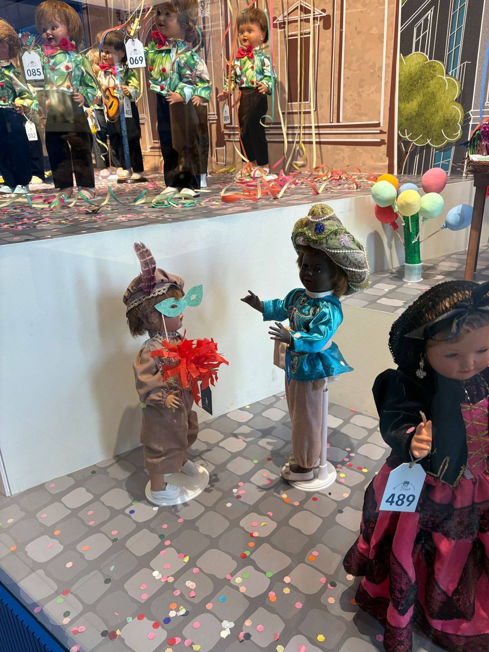 Muñecas de María Emilia Lira de Carnaval